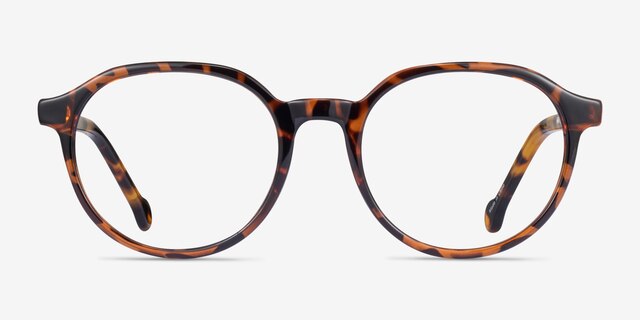 Frolic Tortoise PlasticEyeglass Frames from EyeBuyDirect, Front View