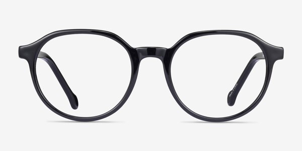 Frolic Black Plastic Eyeglass Frames