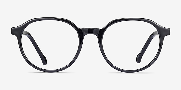 Frolic Black Plastic Eyeglass Frames