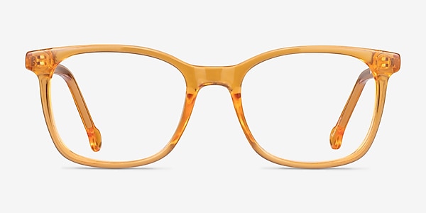 Jubilee Clear Brown Plastic Eyeglass Frames