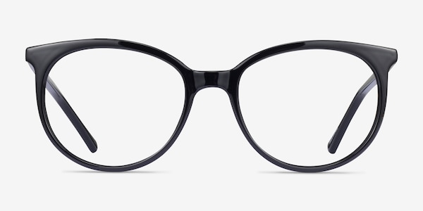 Hodgepodge Black Plastic Eyeglass Frames