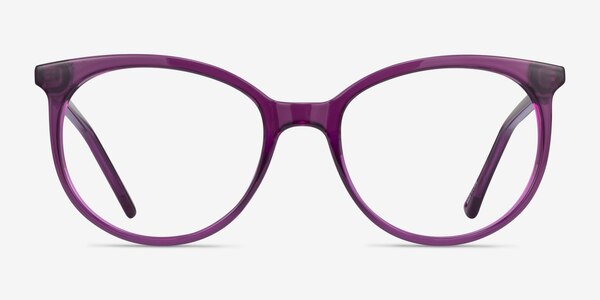 Hodgepodge Violet Plastique Montures de lunettes de vue