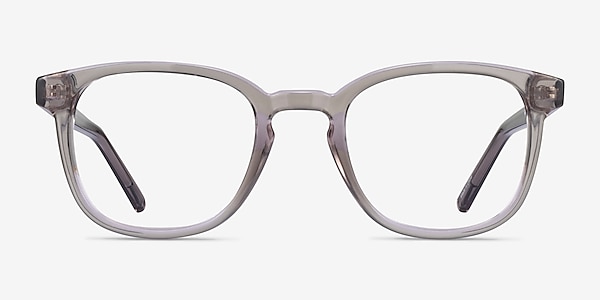 Hullabaloo Clear Gray Plastique Montures de lunettes de vue