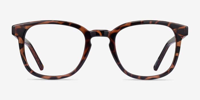 Hullabaloo Tortoise Plastic Eyeglass Frames from EyeBuyDirect