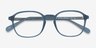 Golly Blue Green PlasticEyeglass Frames from EyeBuyDirect, Closed View