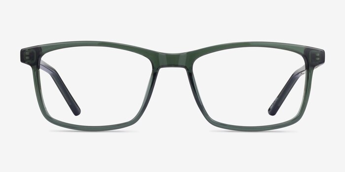 Gazebo Clear Green Plastic Eyeglass Frames from EyeBuyDirect