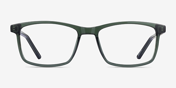 Gazebo Clear Green Plastic Eyeglass Frames