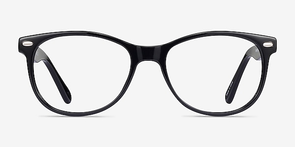 Skedaddle Black Plastic Eyeglass Frames