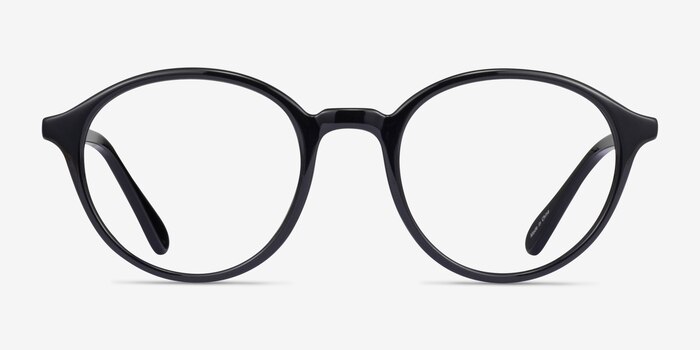 Grommet Black Plastic Eyeglass Frames from EyeBuyDirect