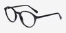 Grommet Black PlasticEyeglass Frames from EyeBuyDirect, Angle View