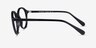 Grommet Black PlasticEyeglass Frames from EyeBuyDirect, Side View