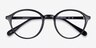 Grommet Black PlasticEyeglass Frames from EyeBuyDirect, Closed View