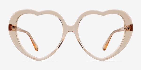 Suki Crystal Brown Acétate Montures de lunettes de vue