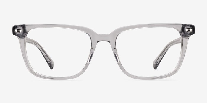 Esme Crystal Gray Acetate Eyeglass Frames from EyeBuyDirect