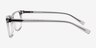 Esme Crystal Gray AcetateEyeglass Frames from EyeBuyDirect, Side View