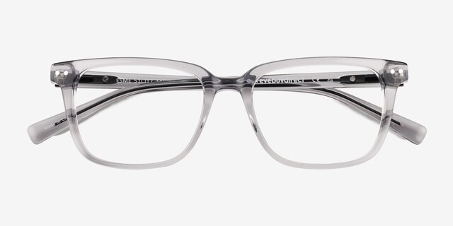 Esme Crystal Gray AcetateEyeglass Frames from EyeBuyDirect, Closed View