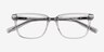 Esme Crystal Gray AcetateEyeglass Frames from EyeBuyDirect, Closed View