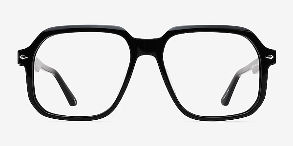 Everest Noir Acétate Montures de lunettes de vue