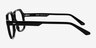 Everest Black AcetateEyeglass Frames from EyeBuyDirect, Side View