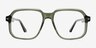 Everest Crystal Green AcetateEyeglass Frames from EyeBuyDirect, Front View