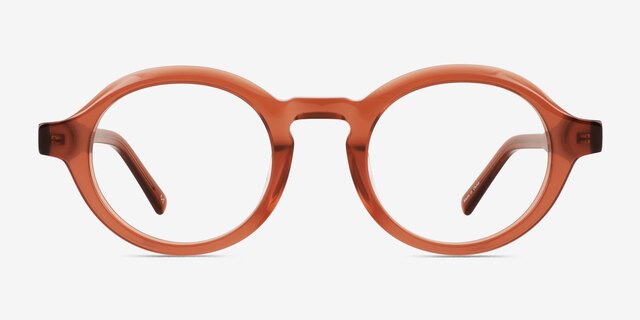Kai Brown AcetateEyeglass Frames from EyeBuyDirect, Front View