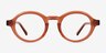 Kai Brown AcetateEyeglass Frames from EyeBuyDirect, Front View