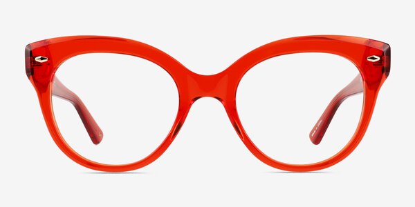 Briar Crystal Red Acétate Montures de lunettes de vue