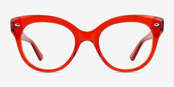 Briar Crystal Red Acétate Montures de lunettes de vue