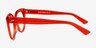 Briar Crystal Red AcetateEyeglass Frames from EyeBuyDirect, Side View
