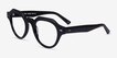 Remy Black Alternative MaterialsEyeglass Frames from EyeBuyDirect, Angle View