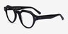 Remy Black AcetateEyeglass Frames from EyeBuyDirect, Angle View