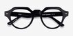 Remy Black Alternative MaterialsEyeglass Frames from EyeBuyDirect, Closed View
