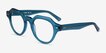 Remy Crystal Blue Alternative MaterialsEyeglass Frames from EyeBuyDirect, Angle View