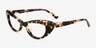 Leena Spotty Tortoise AcetateEyeglass Frames from EyeBuyDirect, Angle View
