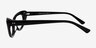Leena Black AcetateEyeglass Frames from EyeBuyDirect, Side View