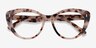 Kitty Ivory Tortoise AcetateEyeglass Frames from EyeBuyDirect, Closed View