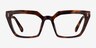 Caitlin Tortoise AcetateEyeglass Frames from EyeBuyDirect, Front View