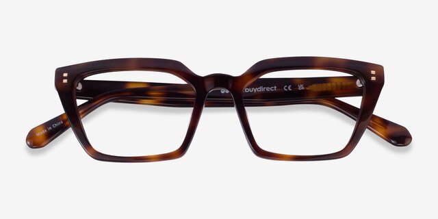 Caitlin Tortoise AcetateEyeglass Frames from EyeBuyDirect, Closed View