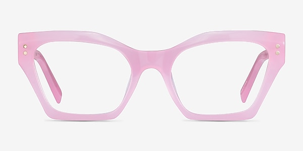 Elisa Pink Acetate Eyeglass Frames