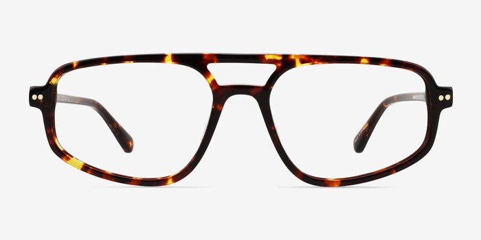 Meditate Tortoise Acetate Eyeglass Frames from EyeBuyDirect