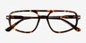Meditate Tortoise AcetateEyeglass Frames from EyeBuyDirect, Closed View