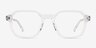 Kismet Clear AcetateEyeglass Frames from EyeBuyDirect, Front View