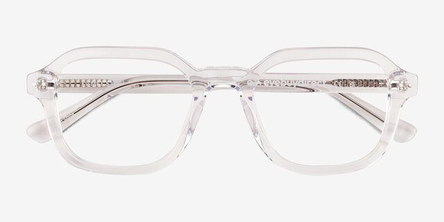 Kismet Clear AcetateEyeglass Frames from EyeBuyDirect, Closed View