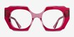 Intention Crystal Red Pink AcetateEyeglass Frames from EyeBuyDirect, Front View