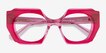 Intention Crystal Red Pink AcetateEyeglass Frames from EyeBuyDirect, Closed View