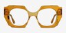 Intention Crystal Yellow AcetateEyeglass Frames from EyeBuyDirect, Front View