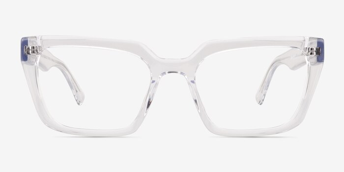 Wisdom Clear Acetate Eyeglass Frames from EyeBuyDirect