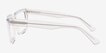 Wisdom Clear AcetateEyeglass Frames from EyeBuyDirect, Side View