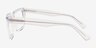 Wisdom Clear AcetateEyeglass Frames from EyeBuyDirect, Side View