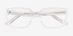 Wisdom Clear AcetateEyeglass Frames from EyeBuyDirect, Closed View
